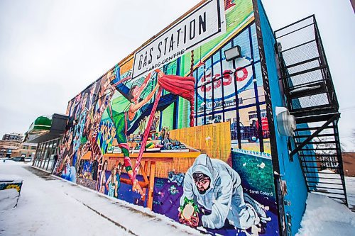 MIKAELA MACKENZIE / WINNIPEG FREE PRESS

Top Local Arts/Culture Mural at the Gas Station Arts Centre in Winnipeg on Wednesday, Jan. 22, 2020. For Frances story.
Winnipeg Free Press 2019.