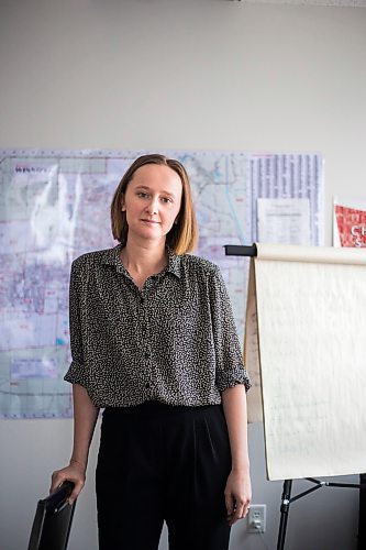 MIKAELA MACKENZIE / WINNIPEG FREE PRESS

Codi Guenther, executive director of New Journey Housing, poses for a portrait in her office in Winnipeg on Wednesday, Jan. 22, 2020. For Maggie Macintosh story.
Winnipeg Free Press 2019.