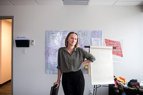 MIKAELA MACKENZIE / WINNIPEG FREE PRESS

Codi Guenther, executive director of New Journey Housing, poses for a portrait in her office in Winnipeg on Wednesday, Jan. 22, 2020. For Maggie Macintosh story.
Winnipeg Free Press 2019.