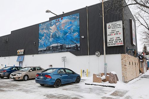 JOHN WOODS / WINNIPEG FREE PRESS
A mural on the side of the side of Transcona Legion in Winnipeg photographed Wednesday, January 22, 2020. 

Reporter: Koncan