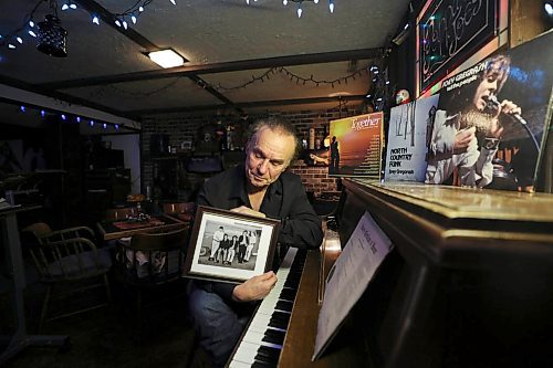 RUTH BONNEVILLE  /  WINNIPEG FREE PRESS 


INTERSECTION - Joey Gregorash


 Intersection piece on the life & times of Joey Gregorash, who will be performing at the Regent casino Feb. 6 - his first ticketed event in 16 years. 

Portrait of Joey at the piano as he holds band picture of the Mongrels, his first band from the 60's with other memorabilia in his basement.   

Joey's show will be a trip down memory lane, to his time with 60s garage band the Mongrels, thru his solo career in the early 70s ( PIC OF HIM WITH HIS JUNO AWARD!) to his "comeback" in the '80s when he had a hit with Together (The New Wedding Song).

Also, submitted photos from from the old days, to go with feature. 


Dave Sanderson's story. 


Jan 23rd,  2020