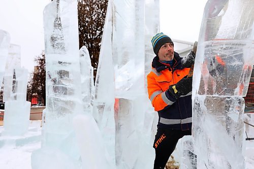 RUTH BONNEVILLE  /  WINNIPEG FREE PRESS 

Local -  Forts Warming Huts,

Internationally renowned  Ice Architect Luca Roncoroni shaves ice off ice columns as he designs a stage built from ice that was harvested from Lake Muir, thanks to Fort Whyte Alive, for local band, Royal Canoe, to perform on in celebration of Manitoba's 150th anniversary on Jan 31st.   

See Ben's story. 

Jan 24th,  2020