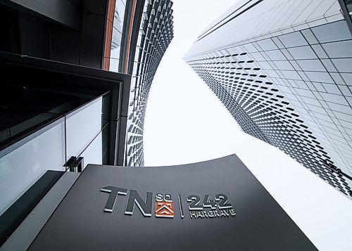 Mike Sudoma / Winnipeg Free Press
The brand new office spaces, and amenities inside of True North Square has made the space very desirable as many businesses look to upgrade from their older office spaces to newer, fancier ones.
January 24, 2019