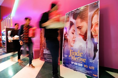 Daniel Crump / Winnipeg Free Press. Cinema City Northgate runs a number of East Indian and Philippine movies . January 25, 2020.