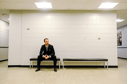 Mike Sudoma / Winnipeg Free Press
Composer, Harry Stafylakis, backstage at the Centennial Concert Hall Saturday night after his piece Sun Exhaling Light was performed by the Winnipeg Symphony Orchestra as part of the Winnipeg New Music Festival.
January 25, 2020