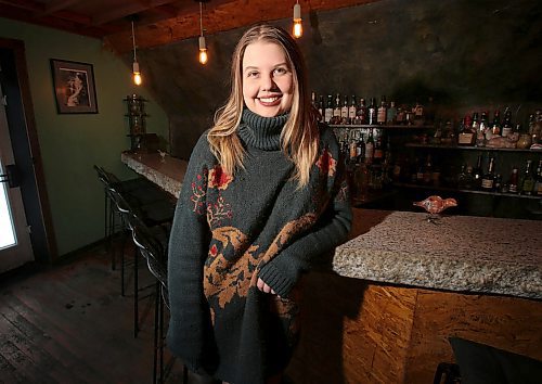 SHANNON VANRAES / WINNIPEG FREE PRESS
Elsa Taylor is the co-owner of The Roost Social Club on Corydon Ave. in Winnipeg. The restaurant features a primarily plant-based menu full of vegan and vegetarian dishes. She was photographed at the eatery on Wednesday, January 29, 2020.