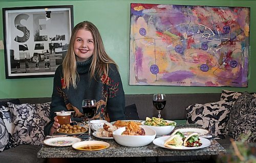 SHANNON VANRAES / WINNIPEG FREE PRESS
Elsa Taylor is the co-owner of The Roost Social Club on Corydon Ave. in Winnipeg. The restaurant features a primarily plant-based menu full of vegan and vegetarian dishes. She was photographed at the eatery on Wednesday, January 29, 2020.