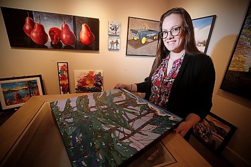 JOHN WOODS / WINNIPEG FREE PRESS
Jennifer DeLury, director of the Woodlands Gallery, is photographed in the gallery in Winnipeg Thursday, January 30, 2020. Art can be used as an investment.

Reporter: Schlesinger