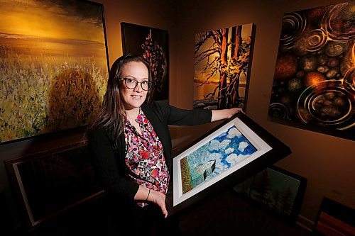 JOHN WOODS / WINNIPEG FREE PRESS
Jennifer DeLury, director of the Woodlands Gallery, is photographed in the gallery in Winnipeg Thursday, January 30, 2020. Art can be used as an investment.

Reporter: Schlesinger