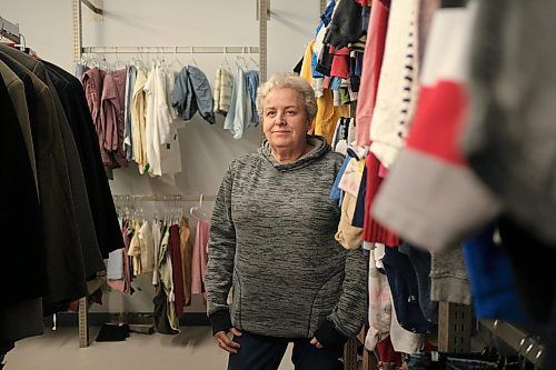 Mike Sudoma / Winnipeg Free Press
Pearl Gordon is happy to be back working at her Goodwill store on Pembina Highway as the stores doors re-opened Thursday for the first time since a vehicle had driven through the front of the business this past March
January 30, 2020