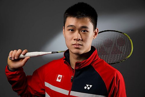 MIKE DEAL / WINNIPEG FREE PRESS
Brian Yang from Toronto is the top badminton player in Canada and is in Winnipeg to compete in the Badminton nationals at Prairie Badminton, 275 De Baets Street, Friday evening.
200131 - Friday, January 31, 2020.