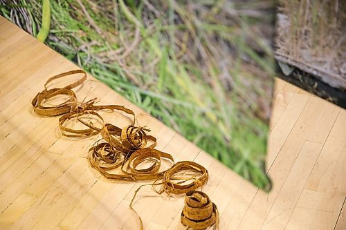 MIKAELA MACKENZIE / WINNIPEG FREE PRESS

The beadwork exhibit May the land remember you as you walk upon its surface at C2 Centre for Craft in Winnipeg on Tuesday, Feb. 4, 2020. For Declan Schroeder story.
Winnipeg Free Press 2019.