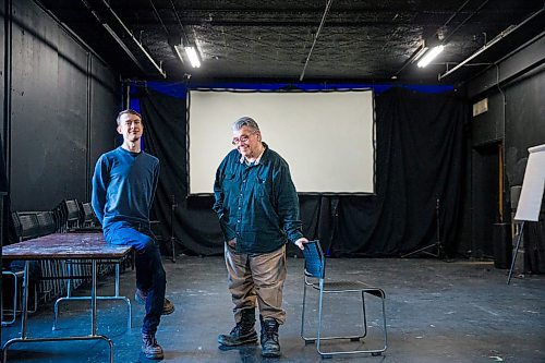 MIKAELA MACKENZIE / WINNIPEG FREE PRESS

Technical manager Dylan Baillie (left) and executive director Greg Klymkiw pose for a photo at the Winnipeg Film Group space in Winnipeg on Tuesday, Feb. 4, 2020. For Declan Schroeder story.
Winnipeg Free Press 2019.