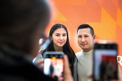 MIKAELA MACKENZIE / WINNIPEG FREE PRESS

Meadow McCorrister poses for a photo with former NHL forward Jordin Tootoo at Red River College in Winnipeg on Wednesday, Feb. 5, 2020. For Sol Israel story.
Winnipeg Free Press 2019.