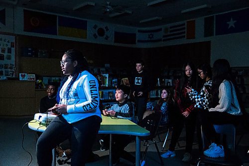 MIKAELA MACKENZIE / WINNIPEG FREE PRESS

Grade seven student Rae Ryan plays a video game with the e-sports team at Archwood School in Winnipeg on Wednesday, Feb. 5, 2020. For Ben Waldman story.
Winnipeg Free Press 2019.