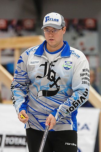 MIKE DEAL / WINNIPEG FREE PRESS
Skip Steve Irwin during his teams match against Team Chambers at Eric Coy Arena Thursday afternoon on day two of the 2020 Viterra Curling Championship.
200206 - Thursday, February 06, 2020.