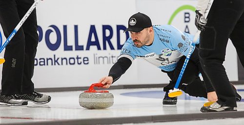 MIKE DEAL / WINNIPEG FREE PRESS
Skip Corey Chambers during his teams match against Team Horgan at Eric Coy Arena Friday morning on day three of the 2020 Viterra Curling Championship.
200207 - Friday, February 07, 2020.