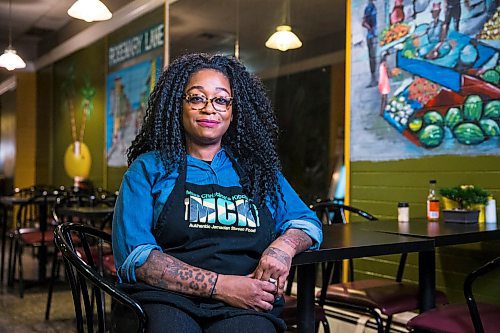 MIKAELA MACKENZIE / WINNIPEG FREE PRESS

Christine Pattison, owner of Christines Kitchen, poses for a portrait in her authentic Jamaican restaurant in Winnipeg on Tuesday, Feb. 11, 2020. For Eva Wasney story.
Winnipeg Free Press 2019.