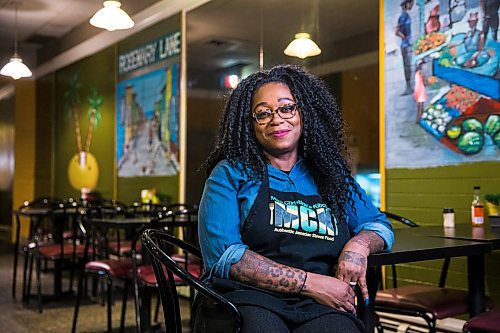 MIKAELA MACKENZIE / WINNIPEG FREE PRESS

Christine Pattison, owner of Christines Kitchen, poses for a portrait in her authentic Jamaican restaurant in Winnipeg on Tuesday, Feb. 11, 2020. For Eva Wasney story.
Winnipeg Free Press 2019.