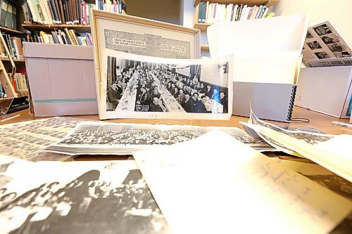 RUTH BONNEVILLE  /  WINNIPEG FREE PRESS 

FAITH - Religious archives story for 49.8

Sample of Photos and documents are archived at the Jewish Heritage Centre. 

STORY INFO: At the Jewish Heritage Centre, executive director Belle Jarniewski also struggles to find space for the many items in the collectionmore than 70,000 photos, 1,300 sound and moving image recordings, 1,000 textual records, 200 bound volumes of newspapers, and over 4,000 artefacts."
They have hired a part-time archivist (Andrew Morrison) to handle all the new incoming documents but it's not enough to keep up.


See story by John Longhurst

Feb 5th, 2020
