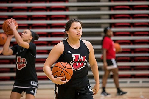 MIKAELA MACKENZIE / WINNIPEG FREE PRESS

Robyn Boulanger at Wesmen women's basketball practice at the Duckworth Centre in Winnipeg on Wednesday, Feb. 12, 2020. For Taylor Allen story.
Winnipeg Free Press 2019.