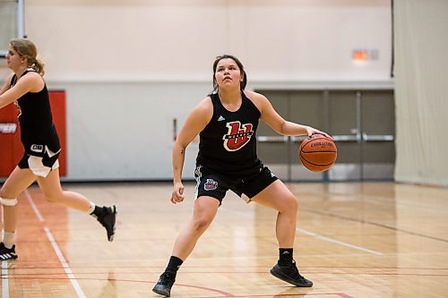 MIKAELA MACKENZIE / WINNIPEG FREE PRESS

Robyn Boulanger at Wesmen women's basketball practice at the Duckworth Centre in Winnipeg on Wednesday, Feb. 12, 2020. For Taylor Allen story.
Winnipeg Free Press 2019.