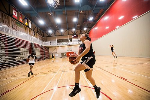 MIKAELA MACKENZIE / WINNIPEG FREE PRESS

Robyn Boulanger at Wesmen women's basketball practice at the Duckworth Centre in Winnipeg on Wednesday, Feb. 12, 2020. For Taylor Allen story.
Winnipeg Free Press 2019.