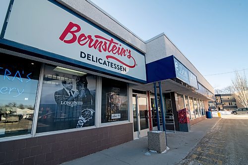 Mike Sudoma / Winnipeg Free Press
Exterior of Bernsteins Delicatessen Thursday afternoon
February 13, 2020