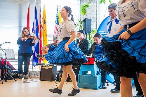 MIKAELA MACKENZIE / WINNIPEG FREE PRESS

Jessica Lavallee jigs with the Norman Chief Memorial Dancers during Louis Riel Day celebrations at the University of Manitoba in Winnipeg on Friday, Feb. 14, 2020. Standup.
Winnipeg Free Press 2019.