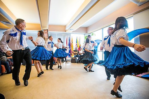 MIKAELA MACKENZIE / WINNIPEG FREE PRESS

The Norman Chief Memorial Dancers jig during Louis Riel Day celebrations at the University of Manitoba in Winnipeg on Friday, Feb. 14, 2020. Standup.
Winnipeg Free Press 2019.