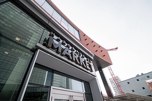 Mike Sudoma / Winnipeg Free Press
Exterior of the Hargrave Market Sunday afternoon
February 16, 2020