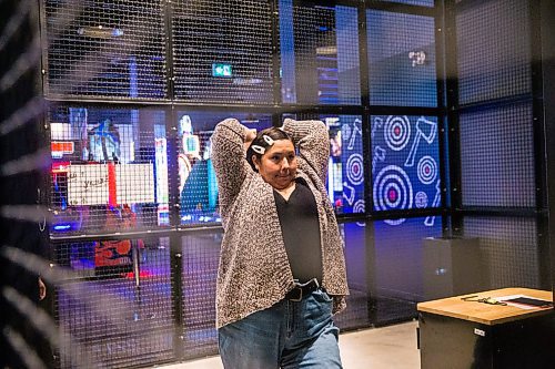 MIKAELA MACKENZIE / WINNIPEG FREE PRESS

Free Press arts reporter Frances Koncan tries out the axe-throwing at The Rec Room entertainment centre in Winnipeg on Wednesday, Feb. 19, 2020. For Randall/Erin/Frances story.
Winnipeg Free Press 2019.