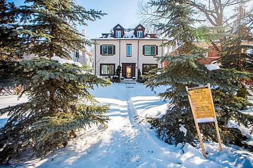 MIKAELA MACKENZIE / WINNIPEG FREE PRESS

The former home of premier John Bracken, 604 Stradbrook Ave., which is slated to be demolished, in Winnipeg on Wednesday, Feb. 19, 2020. For Katie story.
Winnipeg Free Press 2019.