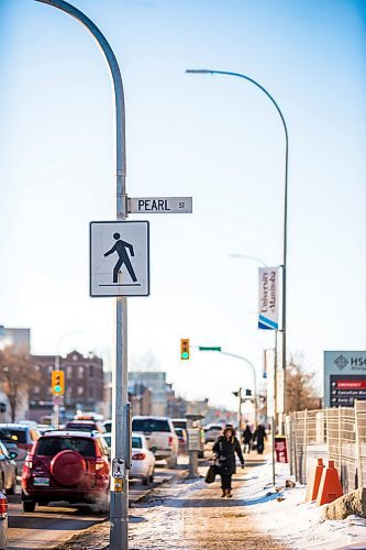 MIKAELA MACKENZIE / WINNIPEG FREE PRESS

Pearl Street, which is featured in Lee Ranaldo and Raül Refree's collaborative album, Names of North End Women, at Notre Dame Avenue in Winnipeg on Wednesday, Feb. 19, 2020. For Jen story.
Winnipeg Free Press 2019.