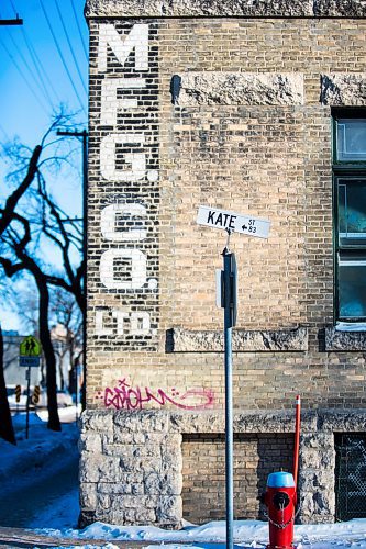 MIKAELA MACKENZIE / WINNIPEG FREE PRESS

Kate Street, which is featured in Lee Ranaldo and Raül Refree's collaborative album, Names of North End Women, at McDermot Avenue in Winnipeg on Wednesday, Feb. 19, 2020. For Jen story.
Winnipeg Free Press 2019.