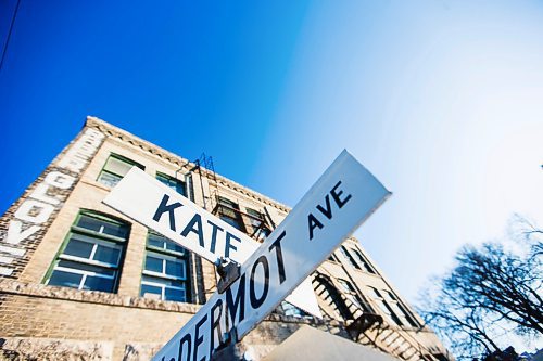 MIKAELA MACKENZIE / WINNIPEG FREE PRESS

Kate Street, which is featured in Lee Ranaldo and Raül Refree's collaborative album, Names of North End Women, at McDermot Avenue in Winnipeg on Wednesday, Feb. 19, 2020. For Jen story.
Winnipeg Free Press 2019.