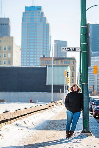 MIKAELA MACKENZIE / WINNIPEG FREE PRESS

Sabrina Janke, heritage officer for Heritage Winnipeg, poses for a portrait at Dagmar Street and Notre Dame Avenue in Winnipeg on Thursday, Feb. 20, 2020. For Jen story.
Winnipeg Free Press 2019.