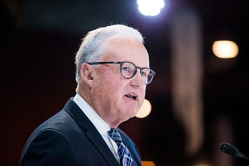 MIKAELA MACKENZIE / WINNIPEG FREE PRESS

Economist Michael Langley speaks at a Winnipeg Metro Region event at the TYC Event Centre in Winnipeg on Thursday, Feb. 27, 2020. For Martin Cash story.
Winnipeg Free Press 2019.