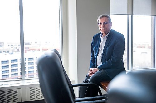 MIKAELA MACKENZIE / WINNIPEG FREE PRESS

Don Leitch, who is retiring as CEO of the Business Council Manitoba, at the council's office in Winnipeg on Thursday, Feb. 27, 2020. For Martin Cash story.
Winnipeg Free Press 2019.