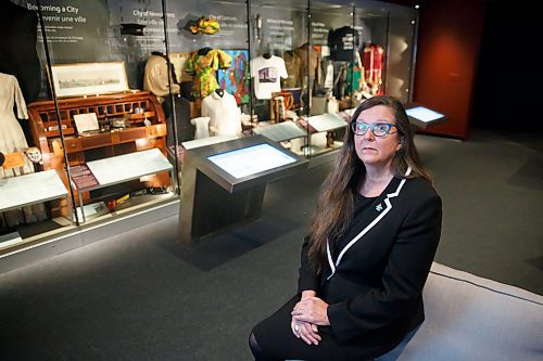 MIKE DEAL / WINNIPEG FREE PRESS
Claudette Leclerc is retiring from the Manitoba Museum after 23 years as its CEO and executive director. One of the most recent achievements was the opening of the Winnipeg Gallery.
200227 - Thursday, February 27, 2020.