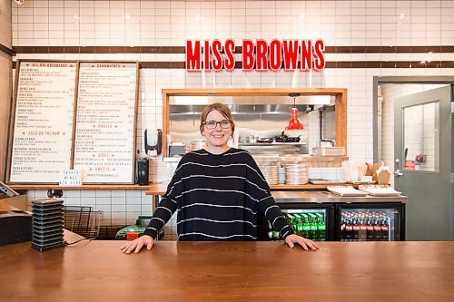 Mike Sudoma / Winnipeg Free Press
Miss Browns co-founder, Jenny Tyrell at their new location inside of Hargrave Market Thursday afternoon
February 27, 2020