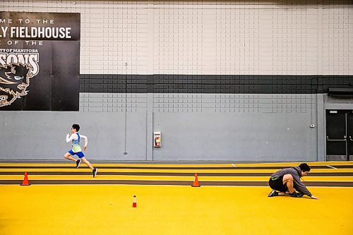 MIKAELA MACKENZIE / WINNIPEG FREE PRESS

Competitors warm up at the 39th Annual Boeing Classic Indoor Track & Field Championships at the Max Bell Centre in Winnipeg on Friday, Feb. 28, 2020. Standup.
Winnipeg Free Press 2019.