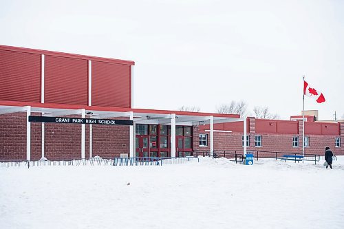 Mike Sudoma / Winnipeg Free Press
Exterior of Grant Park Highschool Thursday afternoon
February 28, 2020