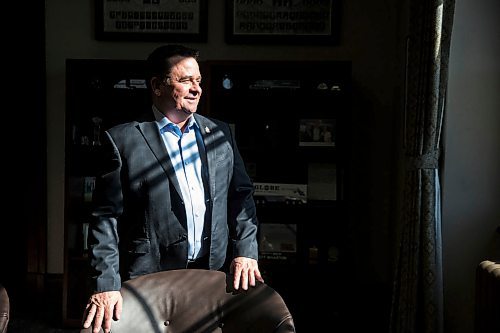 MIKAELA MACKENZIE / WINNIPEG FREE PRESS

Crown services minister Jeff Wharton poses for a portrait in this office at the Manitoba Legislative Building in Winnipeg on Tuesday, March 3, 2020. For Larry Kusch story.
Winnipeg Free Press 2019.