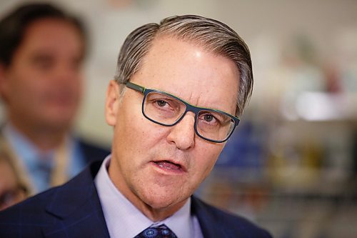 MIKE DEAL / WINNIPEG FREE PRESS
Health, Seniors and Active Living Minister Cameron Friesen during the official opening of the new paediatric catheterization lab at HSC Winnipeg Childrens Hospital Tuesday afternoon.
200303 - Tuesday, March 03, 2020.