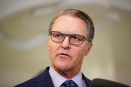 MIKE DEAL / WINNIPEG FREE PRESS
Health, Seniors and Active Living Minister Cameron Friesen during the official opening of the new paediatric catheterization lab at HSC Winnipeg Childrens Hospital Tuesday afternoon.
200303 - Tuesday, March 03, 2020.