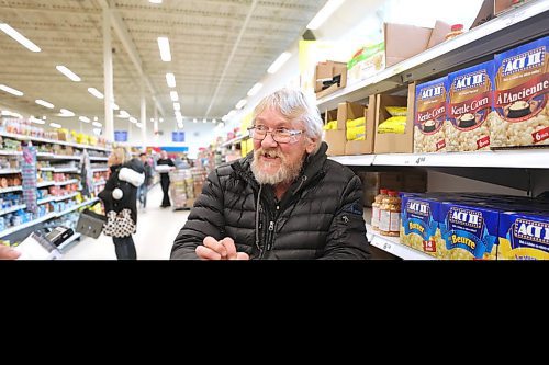 RUTH BONNEVILLE  /  WINNIPEG FREE PRESS 

Local -  Streeter, Shopping amid Coronavirus 

Many shoppers at Winnipeg big box stores not overly concerned about shortages due to the Coronavirus (COVID-19) but many are stockpiling rolls of toilet paper just in case.  

Photo of Scott Primrose talking to reporter for streeter story on asking shoppers if they are concerned or worried about  shortages due to the Coronavirus.
 
March 3rd,  2020
