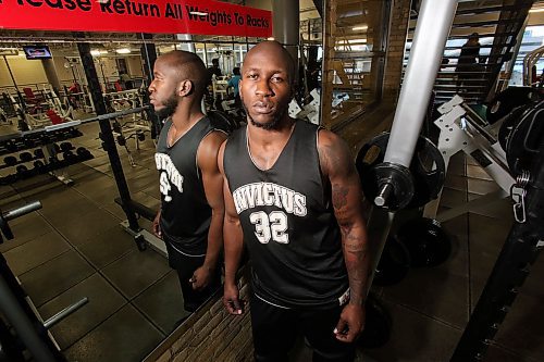 SHANNON VANRAES / WINNIPEG FREE PRESS
Serge Uwimana at the YMCA in downtown Winnipeg, where he regularly works out, on March 3, 2020.