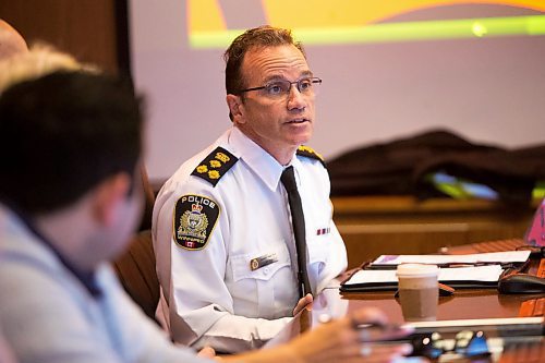 MIKAELA MACKENZIE / WINNIPEG FREE PRESS

The Police Board meeting at City Hall in Winnipeg on Friday, March 6, 2020. For Danielle Da Silva story.
Winnipeg Free Press 2019.