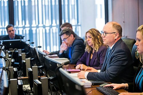 MIKAELA MACKENZIE / WINNIPEG FREE PRESS

Councillor Scott Gillingham tables the 2020 budget at City Hall in Winnipeg on Friday, March 6, 2020. 
Winnipeg Free Press 2019.